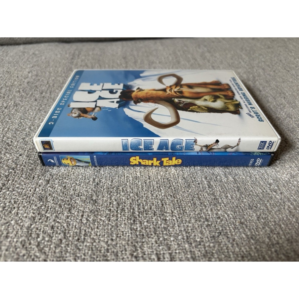 DVD Ice Age Shark Tale 2 Disc Set Special Edition Widescreen Classic Vintage Y2K - Picture 6 of 6